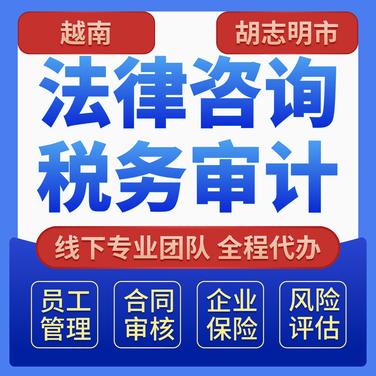 越南法律咨询服务｜企业合规与经营风险管理 | 合同审核服务｜中越双语合同风险审查 | 越南劳动法咨询｜员工管理与劳动合规服务 | 财务审计服务｜年度审计报告出具